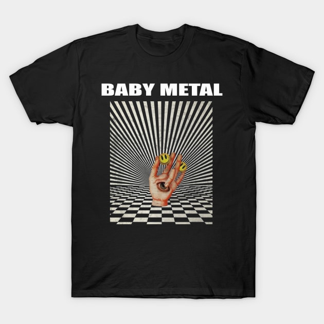 Illuminati Hand Of Baby Metal T-Shirt by Beban Idup